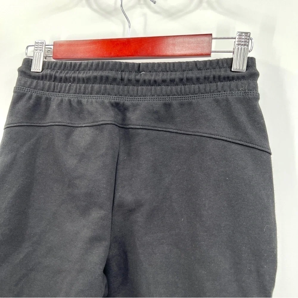 NWT GAP FIT Girl's Black Athleisure Sweat Shorts Size 12
